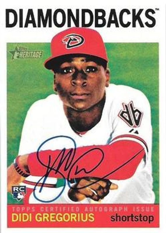 2013 Topps Heritage #ROA-DG Real One Autographs