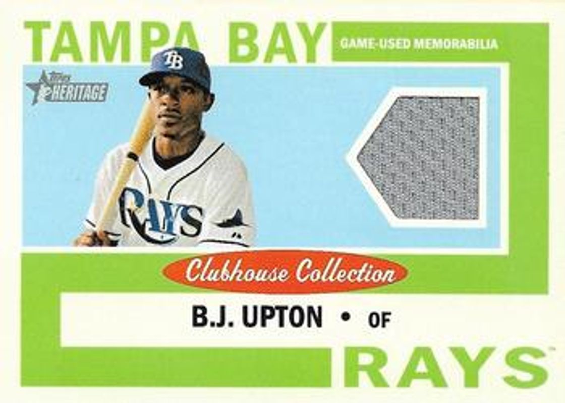 2013 Topps Heritage #CCR-BU Clubhouse Collection Relics