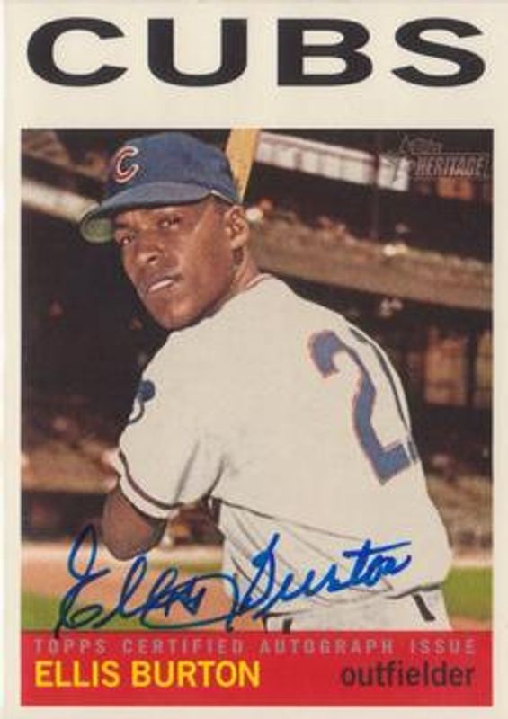 2013 Topps Heritage #ROA-EBU Real One Autographs