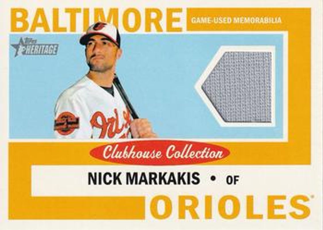 2013 Topps Heritage #CCR-NM Clubhouse Collection Relics