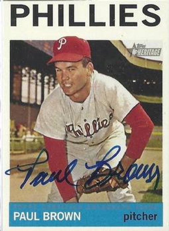 2013 Topps Heritage #ROA-PB Real One Autographs