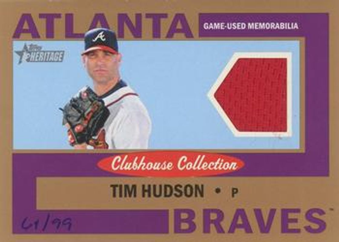 2013 Topps Heritage #CCR-TH Clubhouse Collection Relics - Gold /99