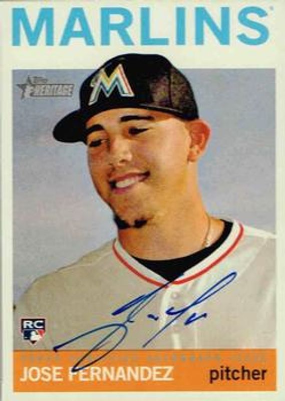 2013 Topps Heritage #ROA-JF Real One Autographs