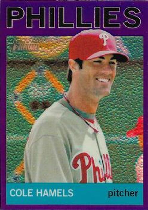 2013 Topps Heritage #HC35 Chrome - Purple Refractor