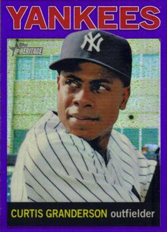 2013 Topps Heritage #HC84 Chrome - Purple Refractor