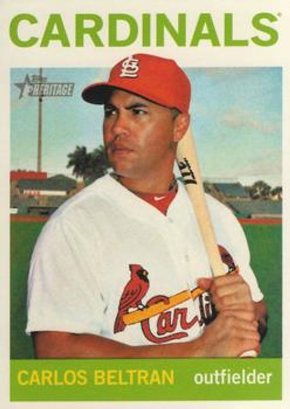 Carlos Beltran 2013 Topps Heritage #40 Base RAW