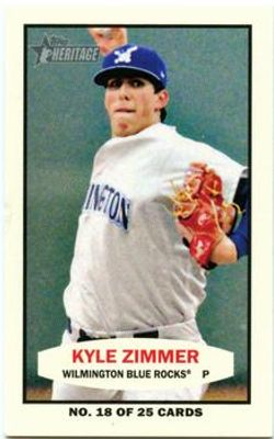 2013 Topps Heritage Minor League #64B-KZ 1964 Bazooka