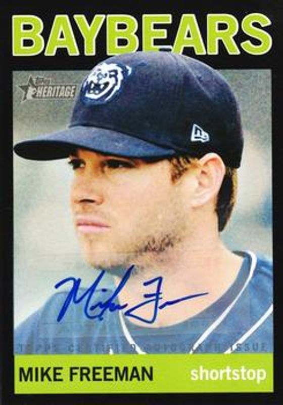 2013 Topps Heritage Minor League #ROA-MF Real One Autographs - Black /50