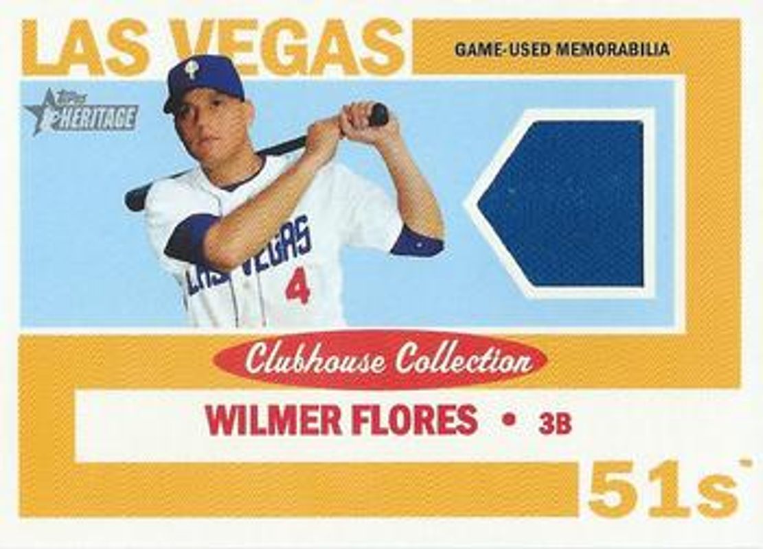 2013 Topps Heritage Minor League #CCR-WF Clubhouse Collection Relics