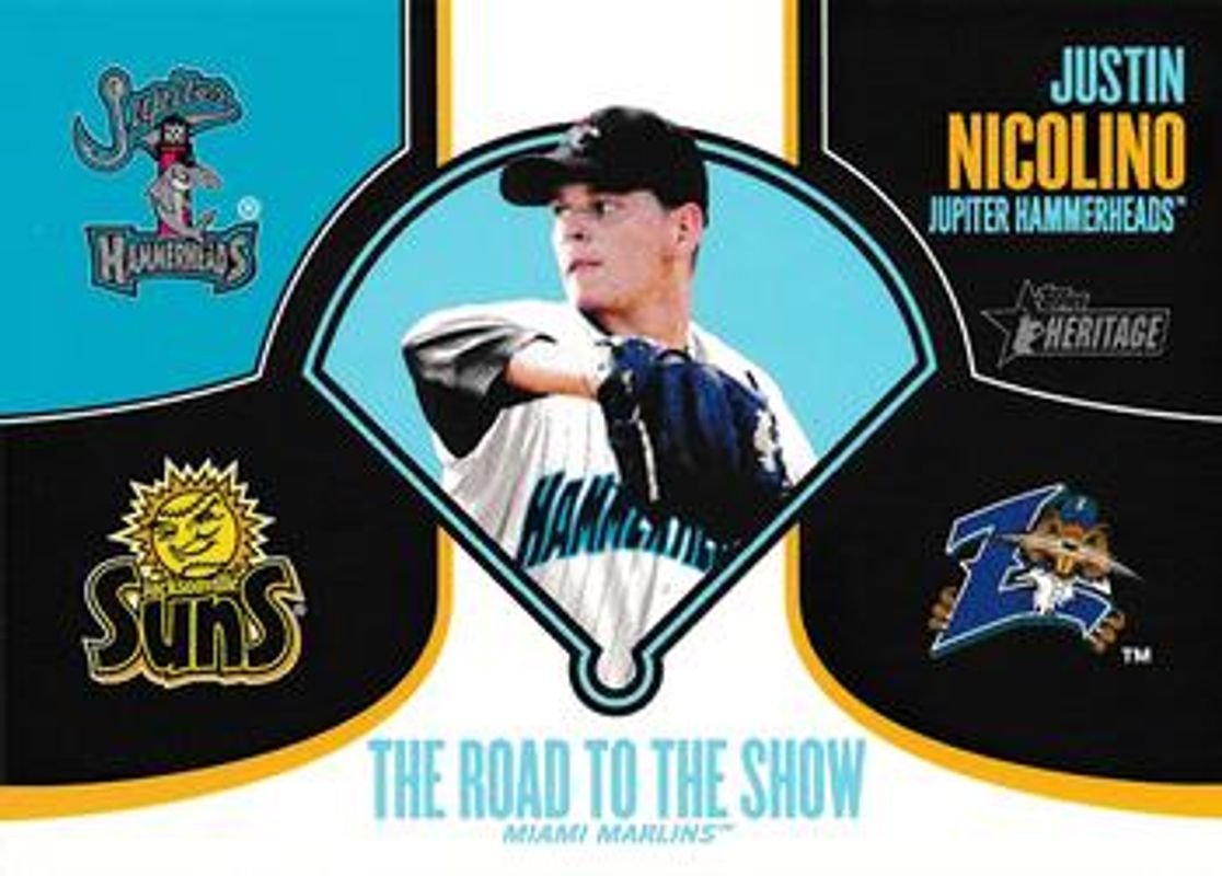2013 Topps Heritage Minor League #RTTS-JN Road to the Show