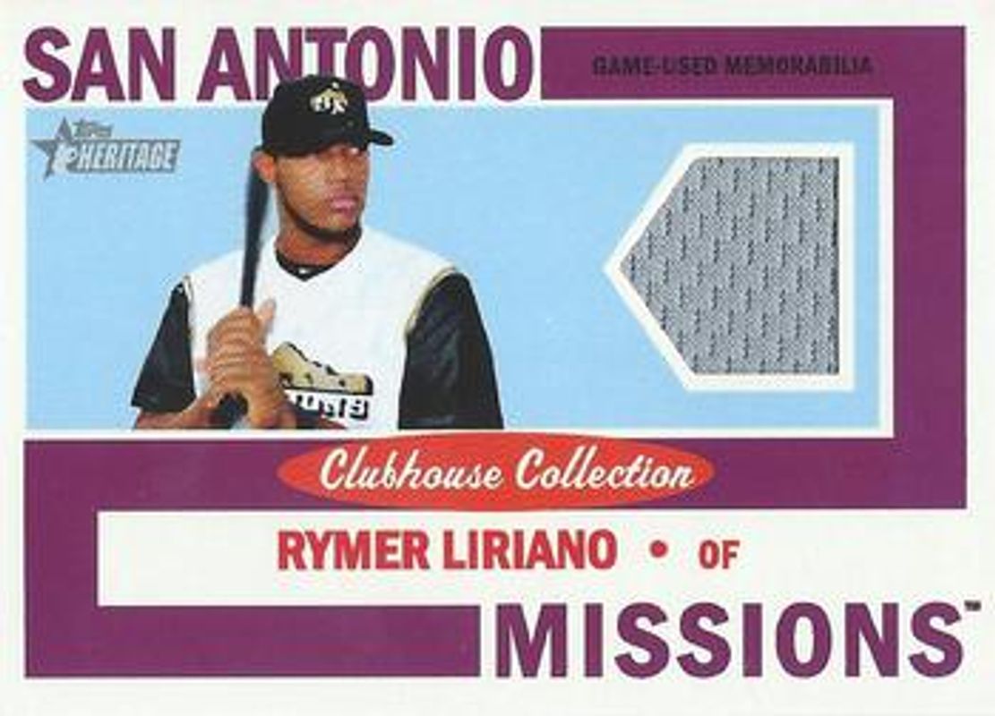 2013 Topps Heritage Minor League #CCR-RL Clubhouse Collection Relics