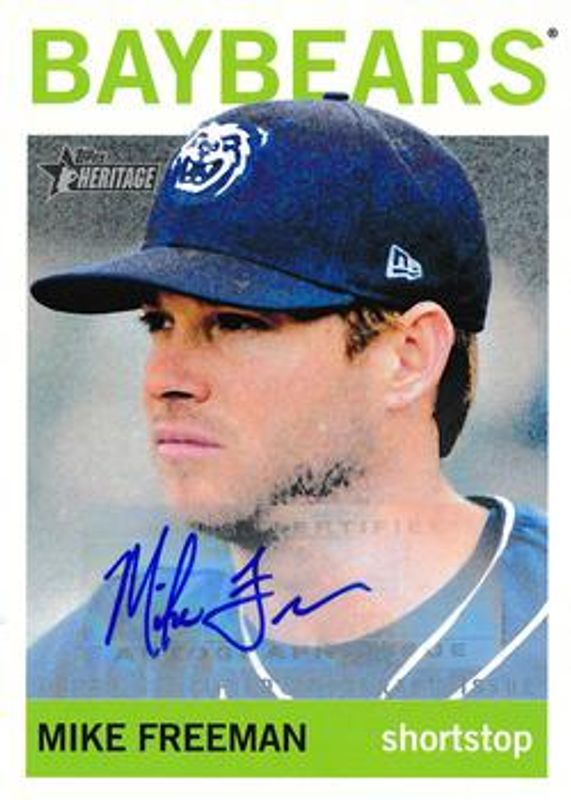 2013 Topps Heritage Minor League #ROA-MF Real One Autographs