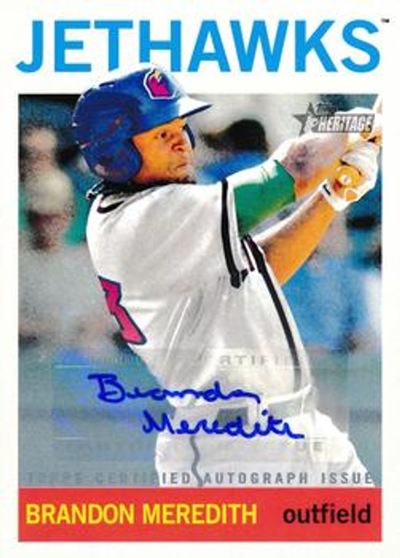 2013 Topps Heritage Minor League #ROA-BM Real One Autographs
