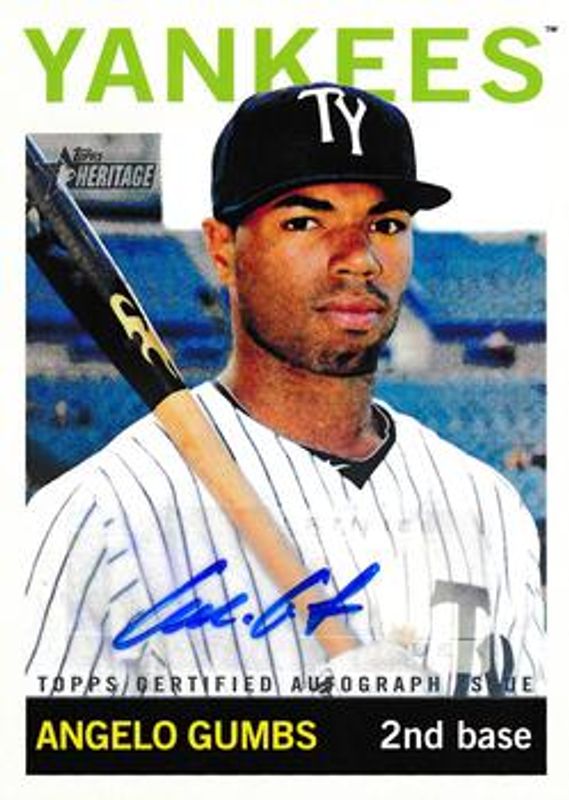 2013 Topps Heritage Minor League #ROA-AGU Real One Autographs