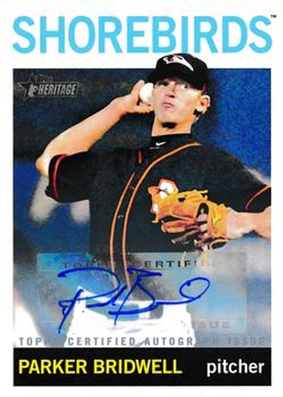 2013 Topps Heritage Minor League #ROA-PB Real One Autographs