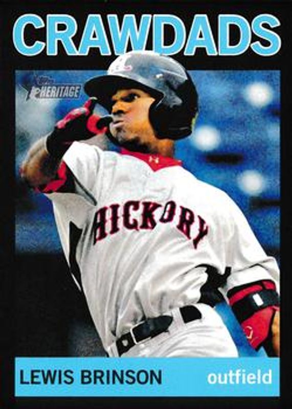 2013 Topps Heritage Minor League #114 Black /96