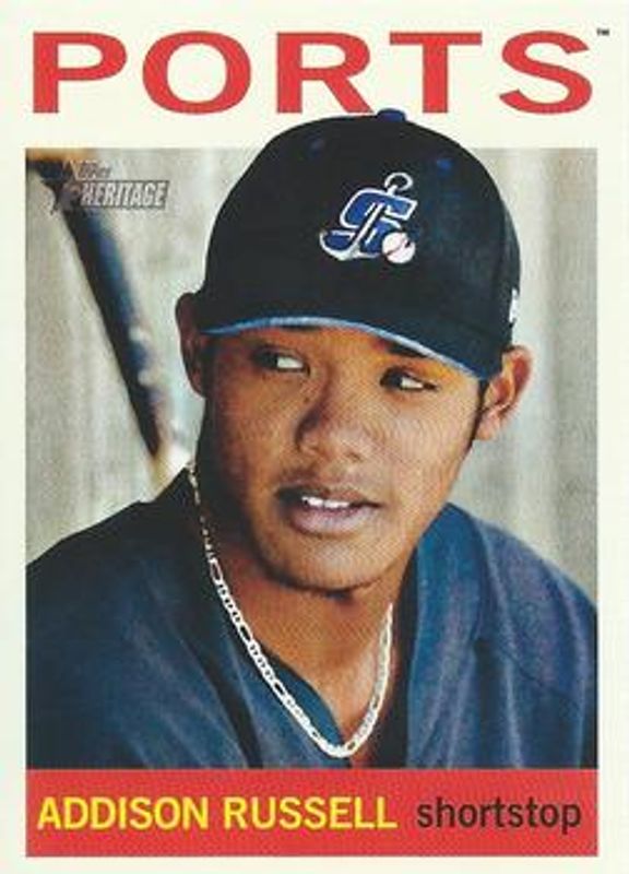 2013 Topps Heritage Minor League #203b Base