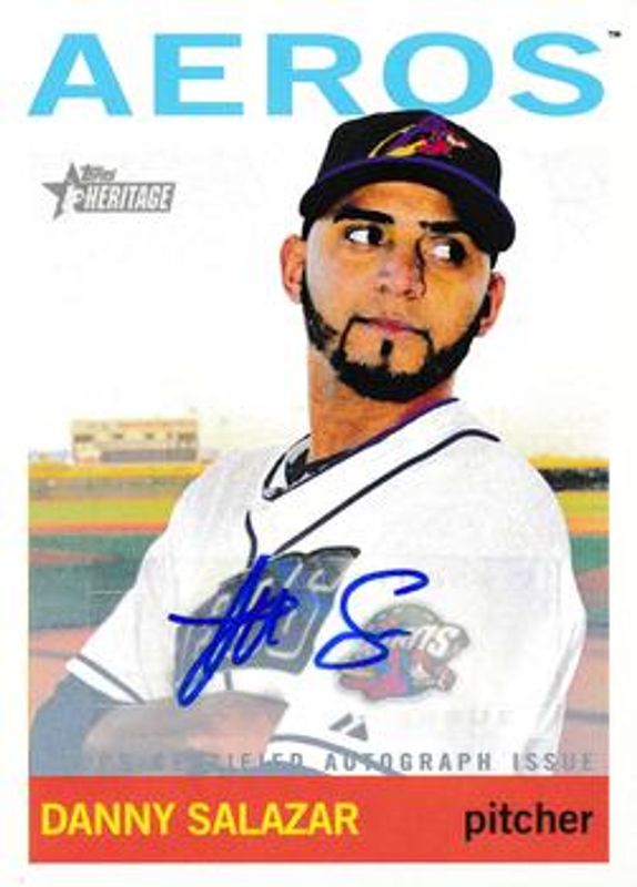 2013 Topps Heritage Minor League #ROA-DS Real One Autographs