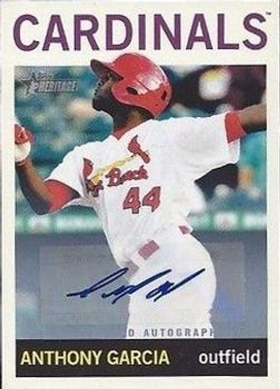 2013 Topps Heritage Minor League #ROA-AG Real One Autographs