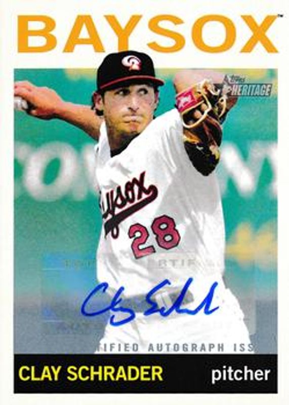 2013 Topps Heritage Minor League #ROA-CS Real One Autographs