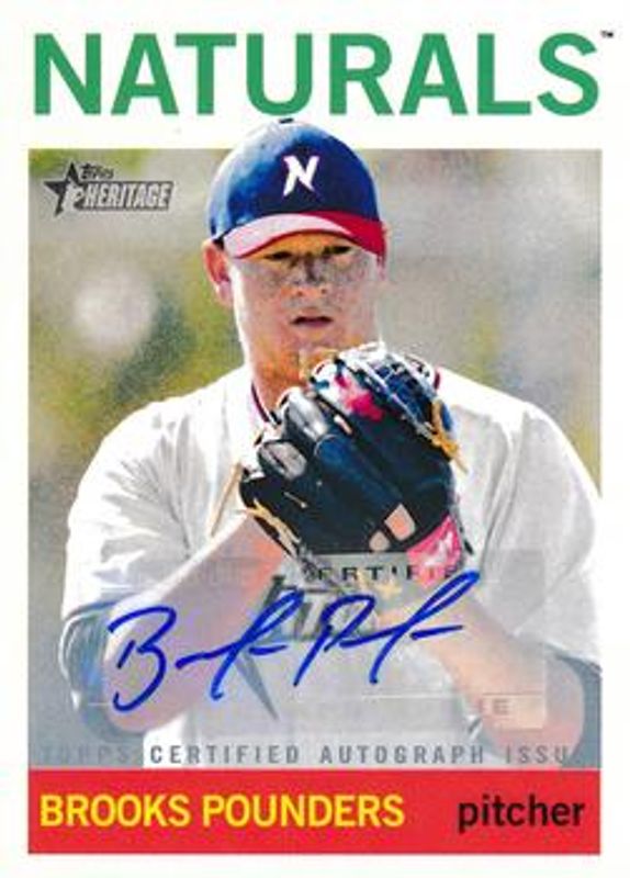 2013 Topps Heritage Minor League #ROA-BP Real One Autographs