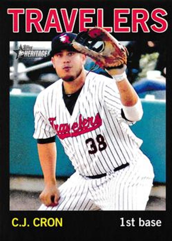 2013 Topps Heritage Minor League #202 Black /96