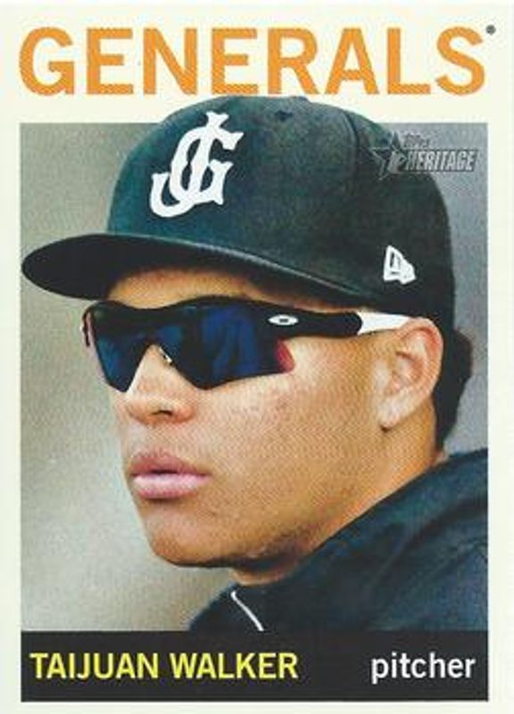 2013 Topps Heritage Minor League #189b Base