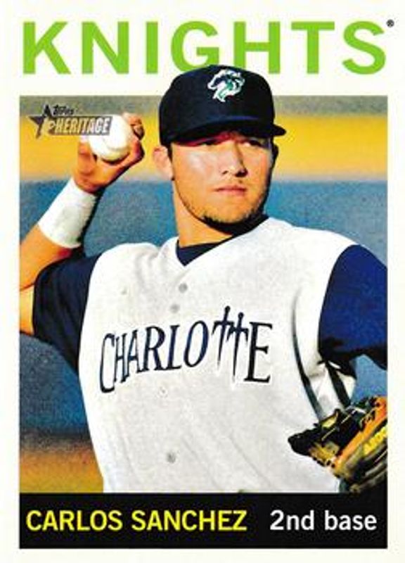 2013 Topps Heritage Minor League #211 Base