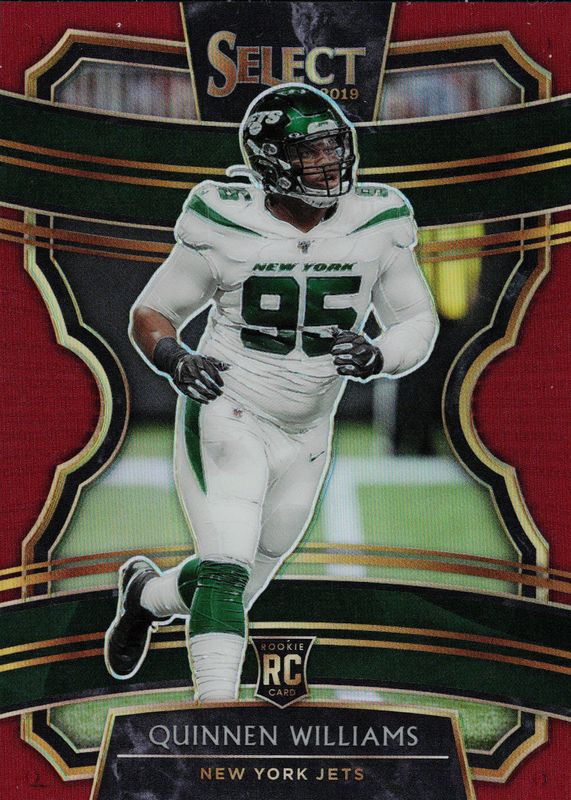 Quinnen Williams 2019 Select #79 Concourse Maroon /149 Rookie RAW