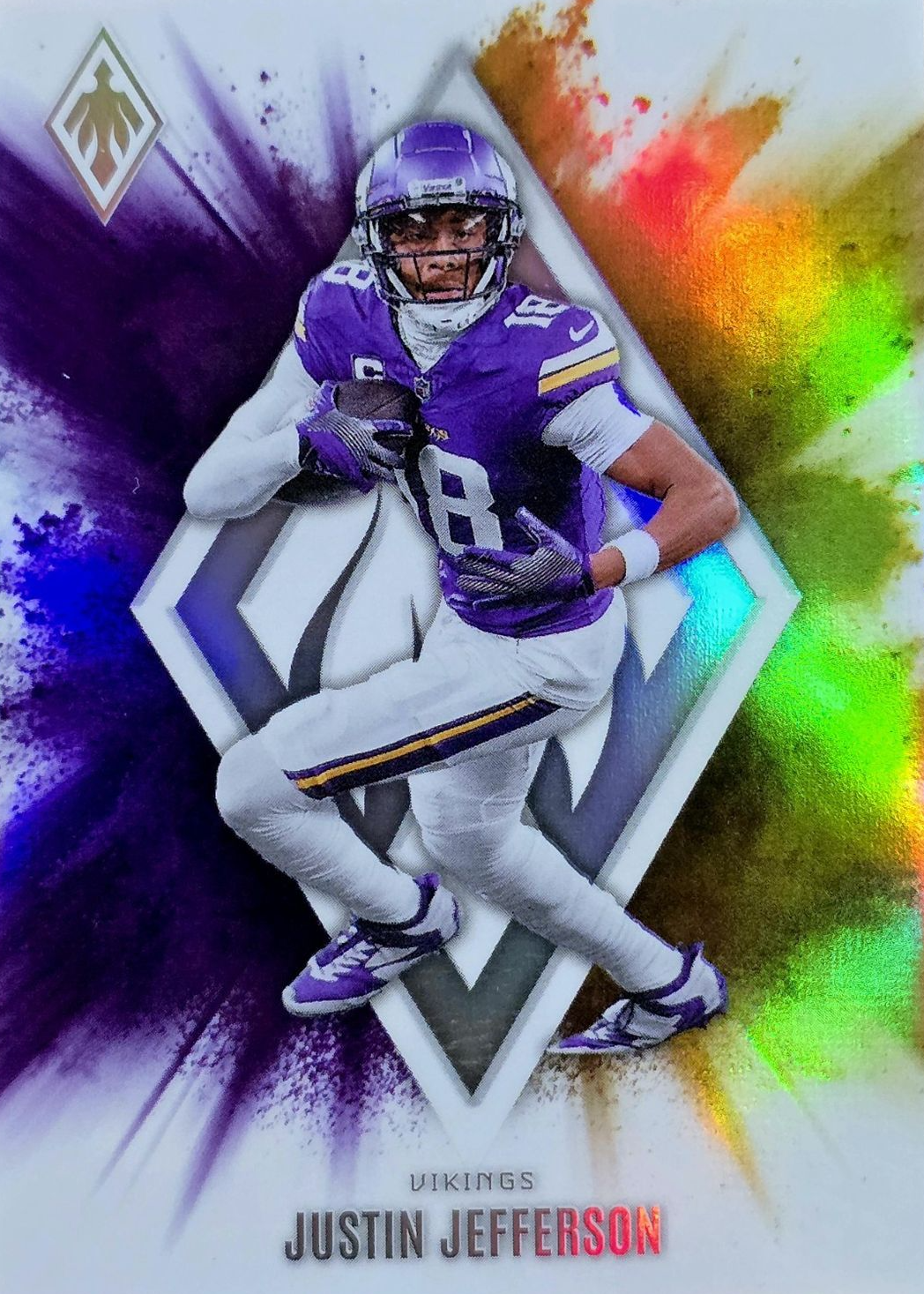 宝石の輝き　ベルフェゴール　SSP Justin Jefferson 2025 Phoenix #19 Color Blast /(SSP) Price Guide