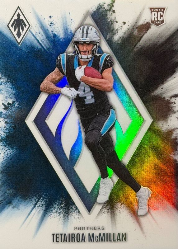 Tetairoa McMillan 2025 Phoenix #5 Color Blast /(SSP) Rookie RAW