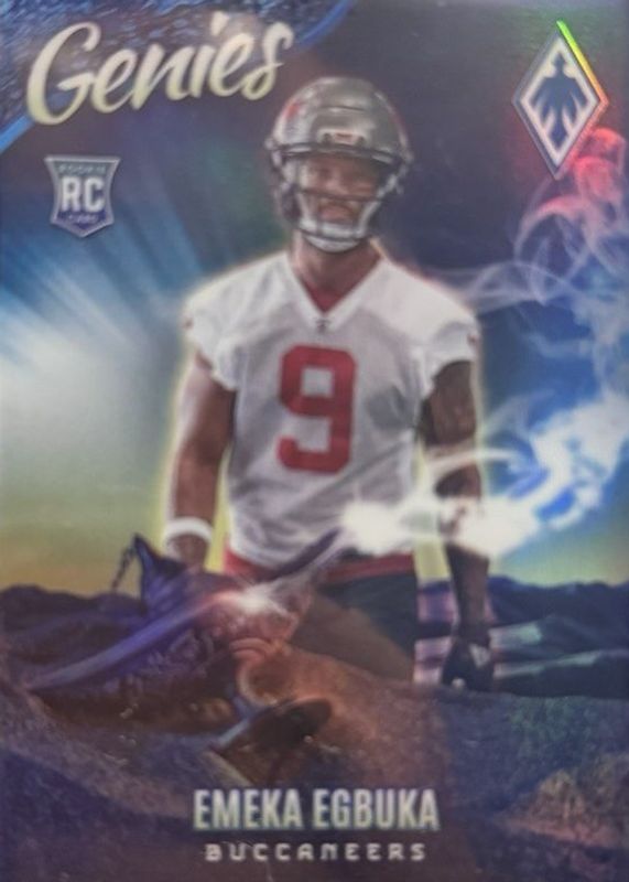Emeka Egbuka 2025 Phoenix #15 Genies /(SSP) Rookie RAW