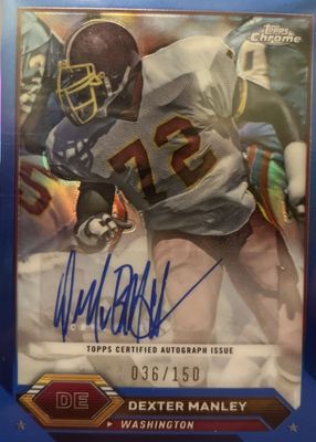 2023 Topps Composite #TCA-DM Chrome Autographs - Blue Refractor /150