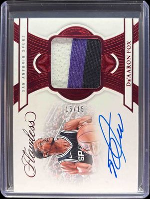 2024 Flawless #2 2023 Flawless Frame Signatures - Ruby /15