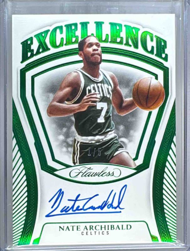 2024 Flawless #11 Excellence Signatures - Emerald /5