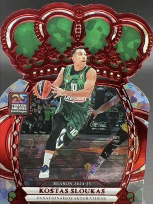 2024 Crown Royale EuroLeague #3 Crystal Red /49