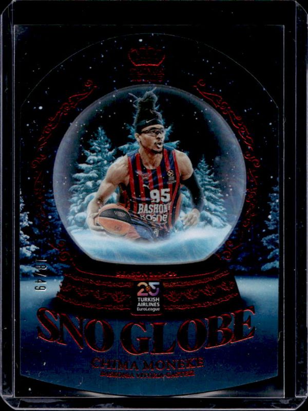 2024 Crown Royale EuroLeague #24 Sno Globe - Red /49