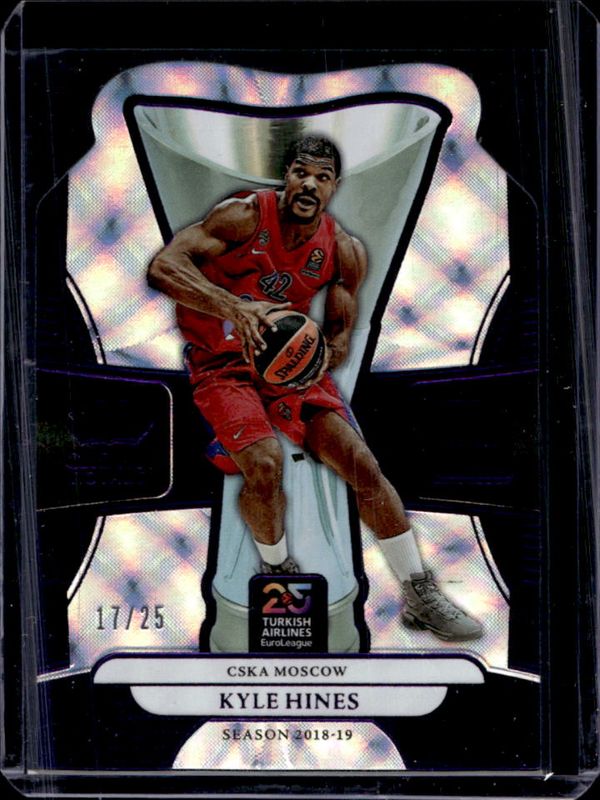 2024 Crown Royale EuroLeague #6 Hand Crafted - Purple /25