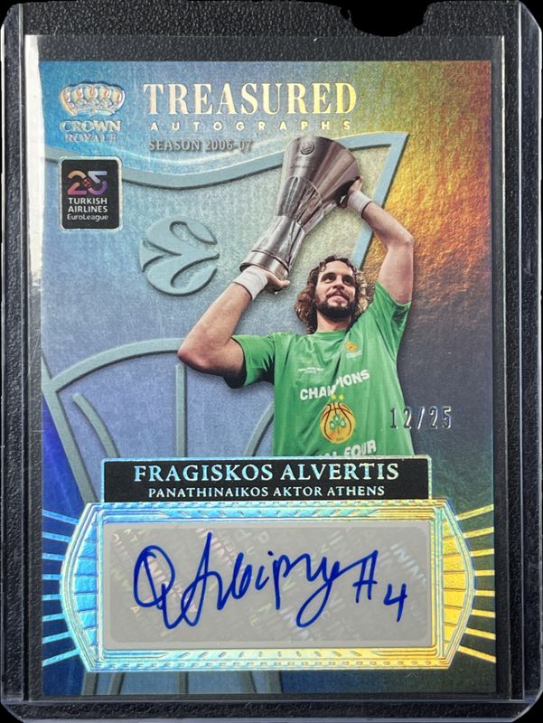 2024 Crown Royale EuroLeague #15 Treasured Autographs /25