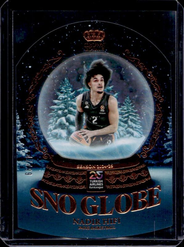 2024 Crown Royale EuroLeague #14 Sno Globe /99