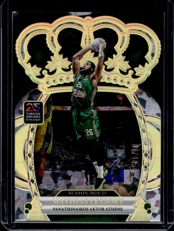 2024 Crown Royale EuroLeague #98 Crystal Gold /10