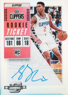 2018 Contenders Optic #114 Rookie Ticket Auto Variation (White Jersey)