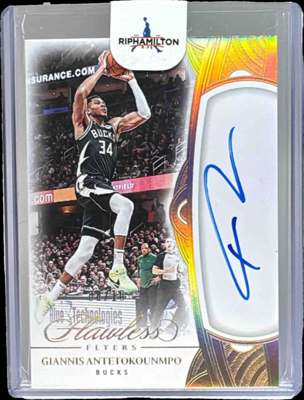 Giannis Antetokounmpo 2024 Flawless #14 Flawless Flyers Autographs