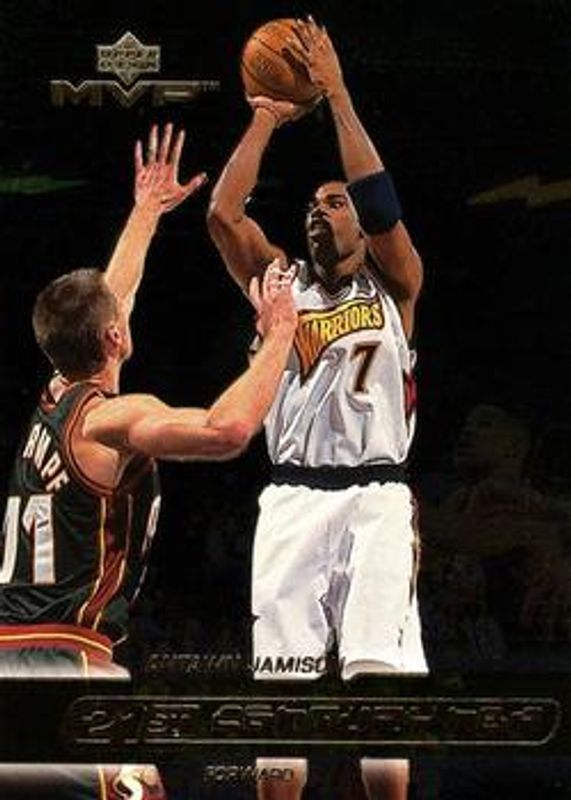 Antawn Jamison 1999 Upper Deck MVP #N6 21st Century NBA RAW