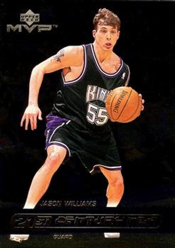 Jason Williams 1999 Upper Deck MVP #N1 21st Century NBA RAW