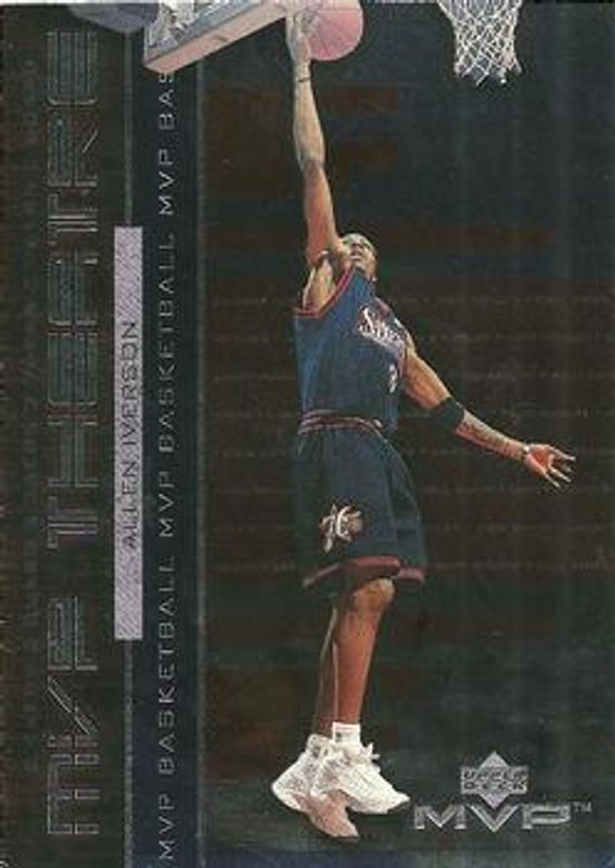 Allen Iverson 1999 Upper Deck MVP #M7 MVP Theatre RAW