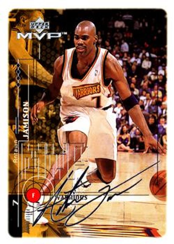 Antawn Jamison 1999 Upper Deck MVP #50 Silver Script RAW