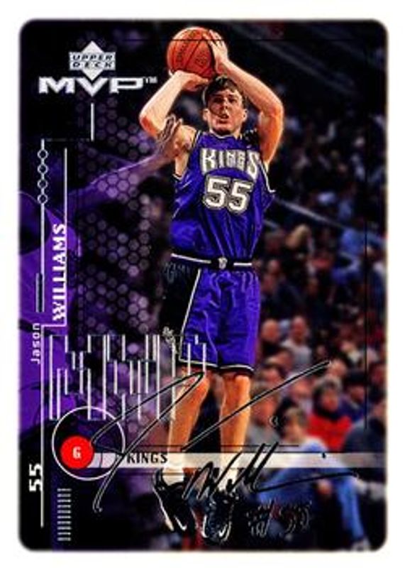 Jason Williams 1999 Upper Deck MVP #137 Silver Script RAW