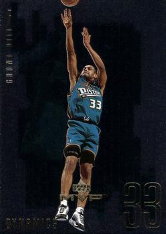 Grant Hill 1999 Upper Deck MVP #D3 Dynamics RAW