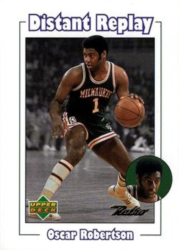 Oscar Robertson 1999 Upper Deck Retro #D9 Distant Replay RAW